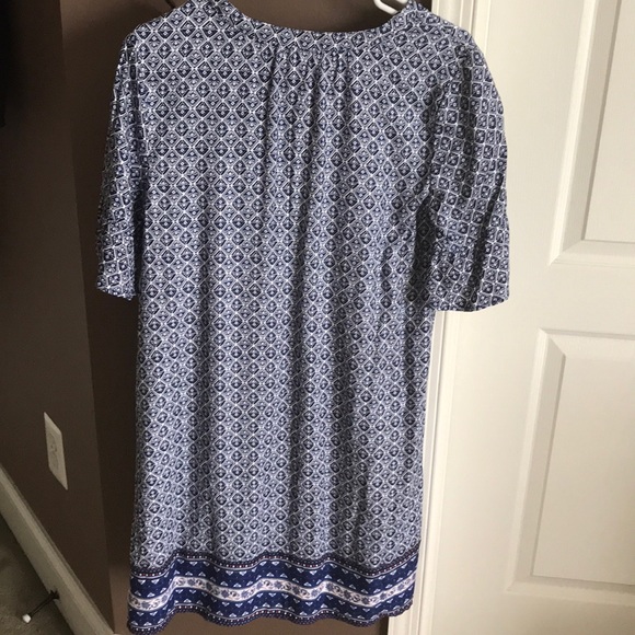 Old Navy Dress with blue design - Picture 2 of 2